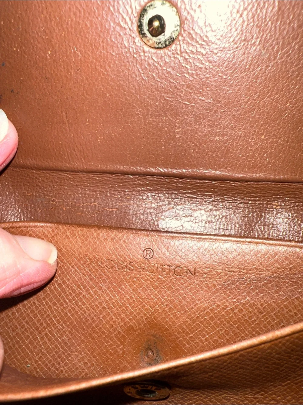 Louis Vuitton Vintage Monogram Coated Canvas Wallet
